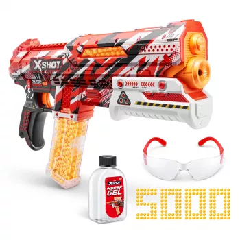 XSHOT Hyper Gel Clutch -blasteri (5 000 Hyper Gel -pellettiä) ZURU