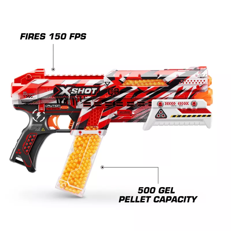 Zuru XSHOT Hyper Gel Clutch geelipyssy, 1500 geelipalloa