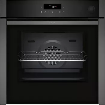 Kalusteisiin asennettava sähköuuni NEFF N 50 B6AVJ7AG3 — 71 L, 3600 W, musta/grafiitti, kosketusohjaus