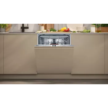 Astianpesukone täysintegroitu NEFF N 50 S255EVX04E — 14 ruokailuastiasarjaa, 60 cm, 44 dB, 9 L/ohjelma, Home Connect