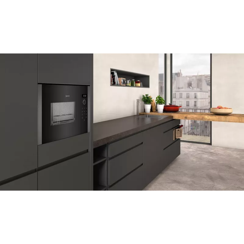 Neff HLAGD53G0 mikroaaltouuni grafiitti yhdistelmämikroaaltouuni kalusteisiin 25 L 900 W