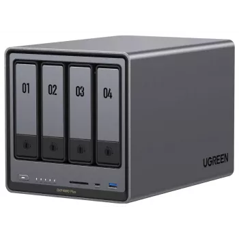 Ugreen NASync DXP4800 Plus NAS pöytämalli Intel® Pentium® Gold 8505 8 GB DDR5 0 TB UGOS Pro