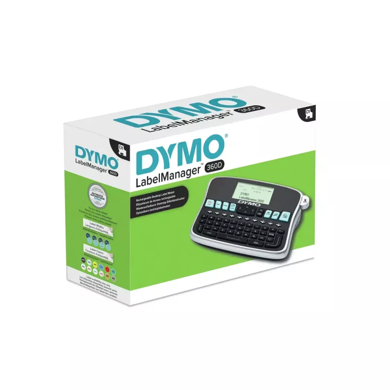 Tarratulostin DYMO LabelManager 360D QWZ