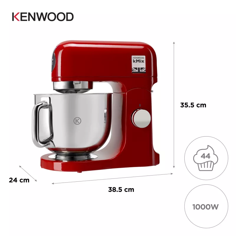 Kenwood kMix -yleiskone 1000 W 5 L punainen