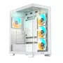 GIGABYTE C500 PANORAMIC STEALTH -miditornikotelo valkoinen