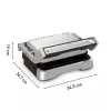 Tefal OptiGrill 2in1 GC773D -kontaktigrilli ruostumaton teräs 2100 W