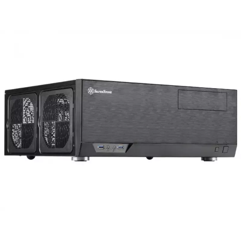 PC-kotelo Silverstone Grandia GD09 Desktop musta