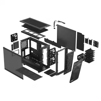 PC-kotelo Fractal Design Meshify 2 Tower harmaa