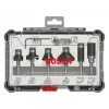 Bosch jyrsinteräsarja, 6 kpl, 6 mm varsi