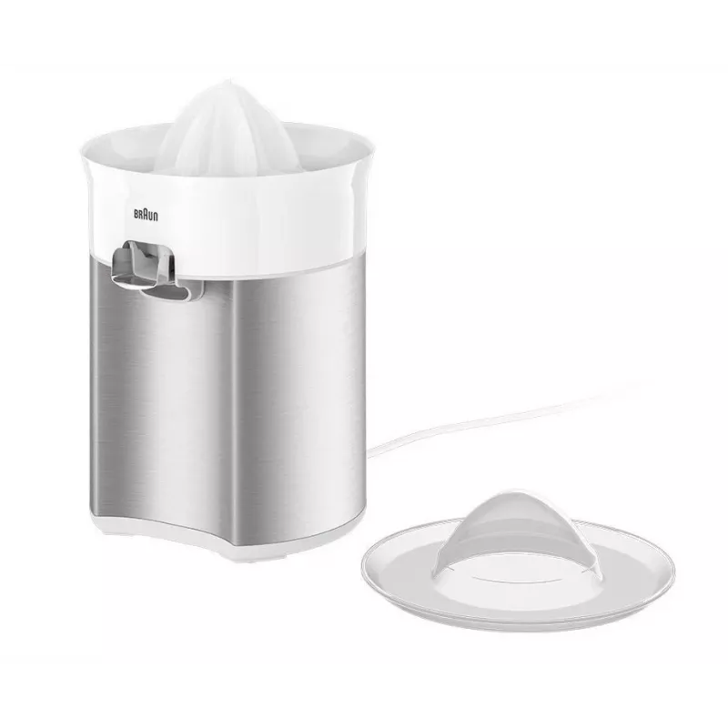 Braun CJ5050 WH sähköinen sitruspuristin 60 W metalli, valkoinen