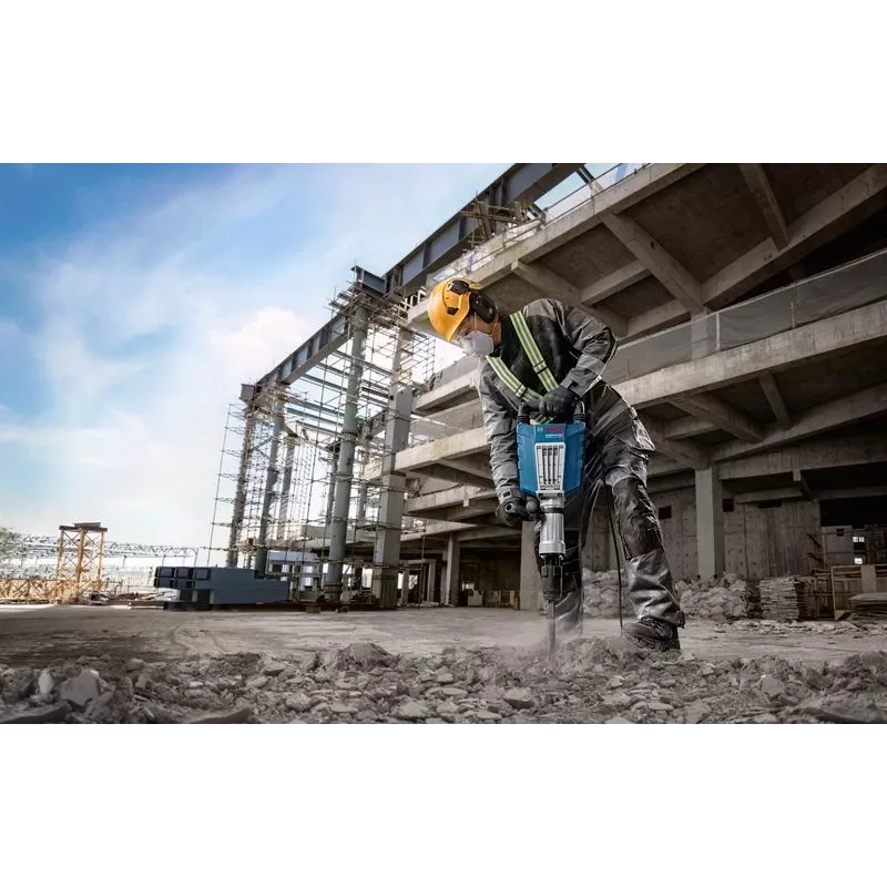 Bosch GSH 14 C Professional 0611344020 purkuvasara, 1750 W, 23 J, kotelolla, sininen
