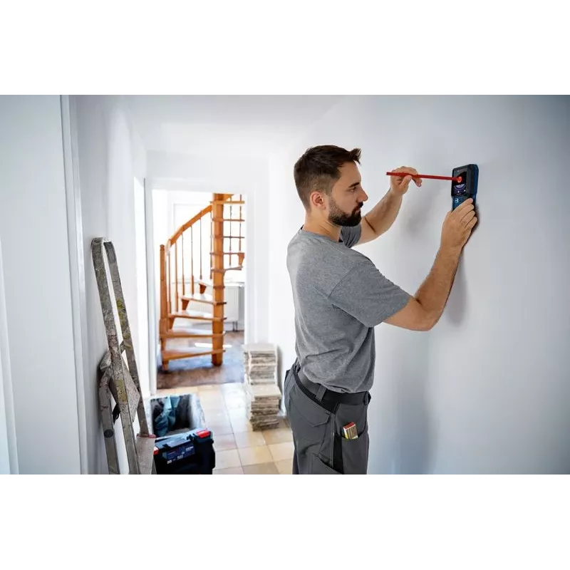 Bosch GMS 120-27 digitaalinen monilmaisin, virtajohto, metalli, ei-rautametalli, puu