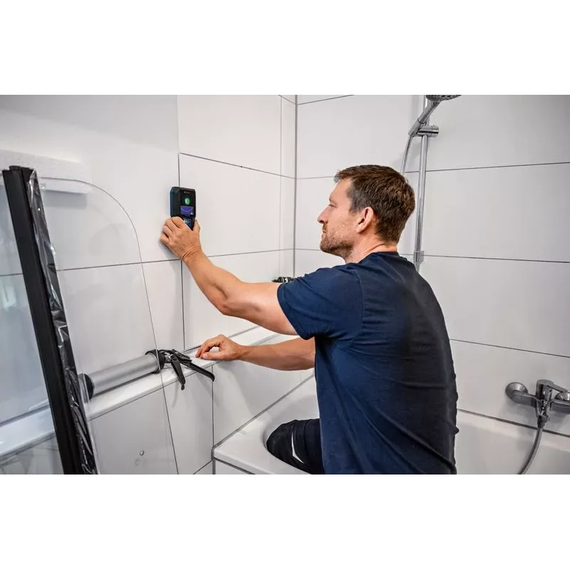 Bosch GMS 120-27 digitaalinen monilmaisin, virtajohto, metalli, ei-rautametalli, puu