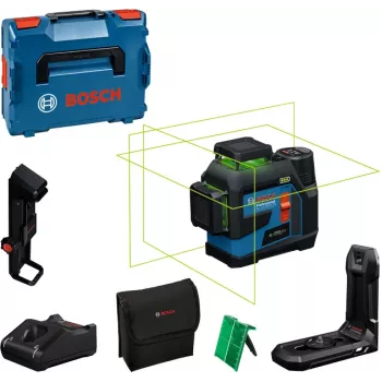 Viivalaser Bosch GLL 12V-100-33 CG LB10 DK20 0601065401 vihreä laser 12V