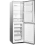 Gorenje NRK418DCS4 vapaasti seisova jääkaappipakastin, 256 l (171 l + 85 l), energialuokka D, 182,4 cm, hopea