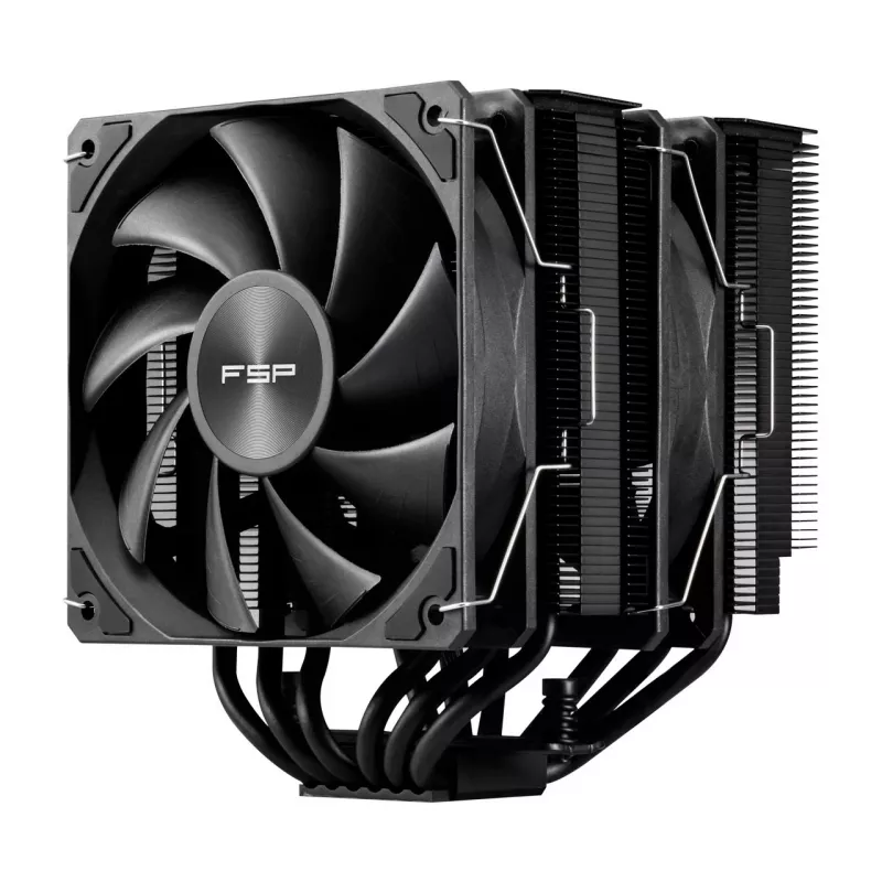 FSP MP7-B prosessorijäähdytin ilmajäähdytys 125 mm musta