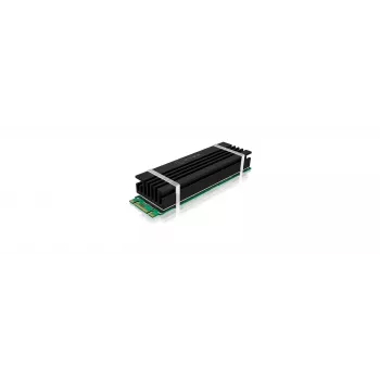 ICY BOX IB-M2HS-70 SSD-jäähdytyssiili/jäähdytin musta 1 kpl