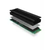 ICY BOX IB-M2HS-70 SSD-jäähdytyssiili/jäähdytin musta 1 kpl