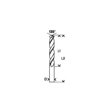 Bosch HSS-G metalliporanterä, 13 x 151 mm