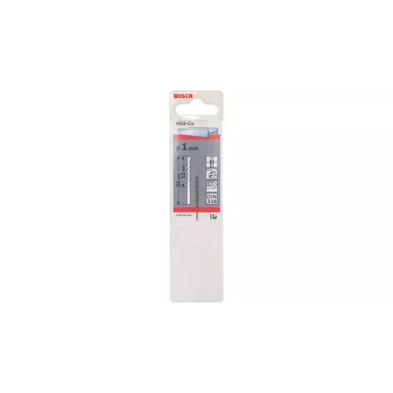 Kierukkaporasarja Bosch HSS Cobalt 2608585845 5-osainen
