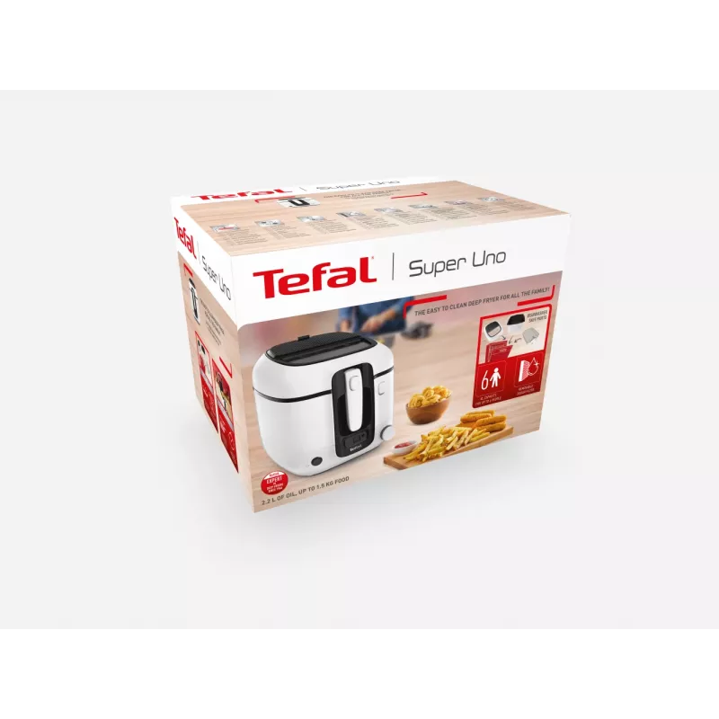 Tefal Super Uno FR3140 -friteerauskeitin valkoinen
