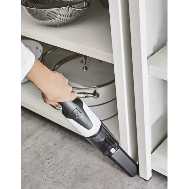 Rowenta X-Touch AC9736 -käsipölynimuri harmaa, valkoinen pussiton