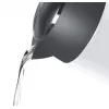 Bosch TWK3P421 sähköinen vedenkeitin 1,7 L 2400 W musta, valkoinen