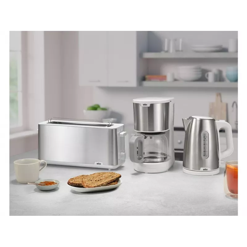 Leivänpaahdin Braun HT 1610 1030 W ruostumaton teräs valkoinen