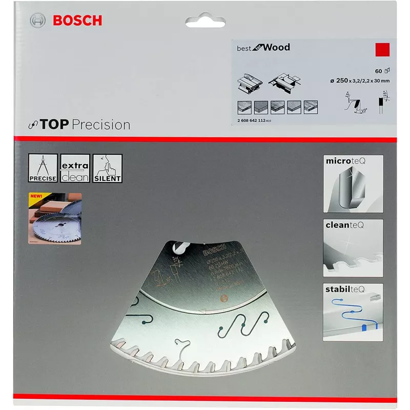 Pyörösahanterä Bosch 2 608 642 112 25 cm 1 kpl