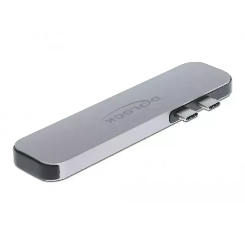 Telakointiasema DeLOCK telakointiasema MacBookille Dual HDMI 4K PD-keskitin