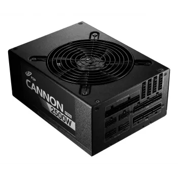 FSP CANNON PRO 2500W virtalähde ATX ATX3.1 musta, 2500 W, 200–240 V, 50/60 Hz, 15–12 A, Active, 125 W