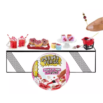 Miniverse Make It Mini Love PDQ-pakkauksessa, 8 vuotta, monivärinen, muovi