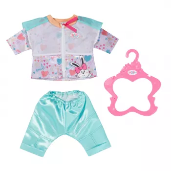 Nukenvaatesetti Zapf Creation BABY born Casual Outfit Aqua 3 vuotta