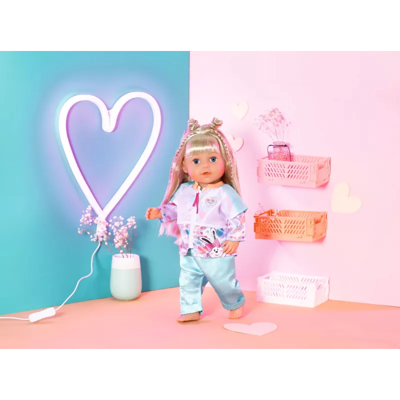 Nukenvaatesetti Zapf Creation BABY born Casual Outfit Aqua 3 vuotta