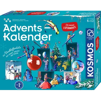 Kosmos Die schönsten Experimente zur Weihnachtszeit -joulukalenteri, 8+