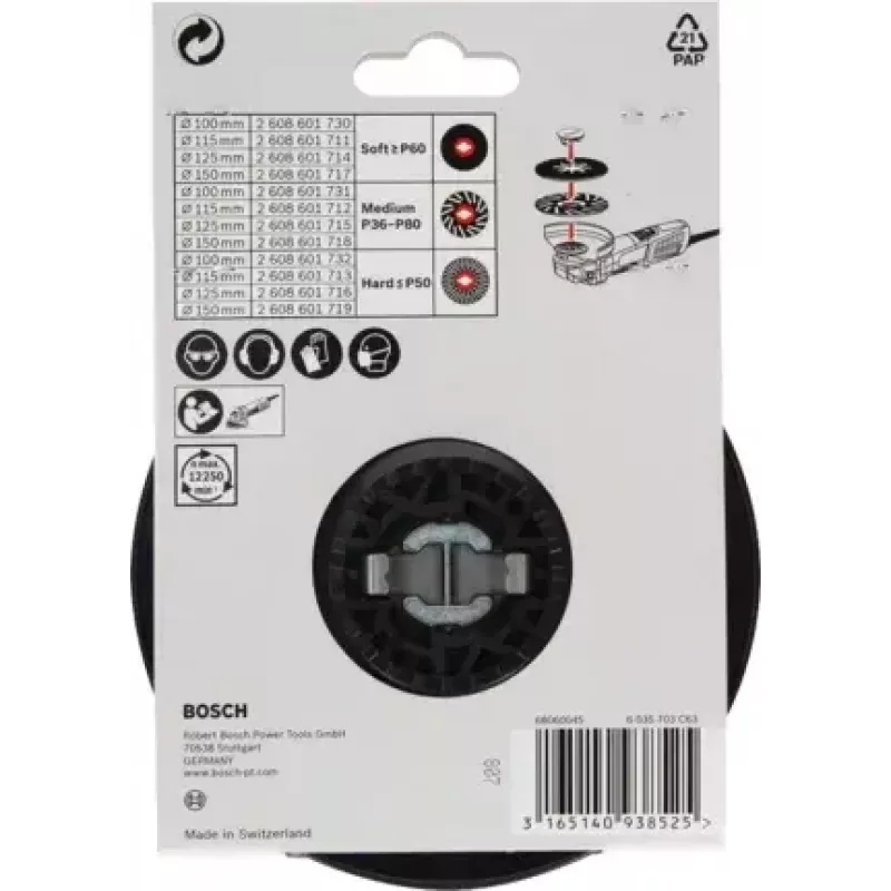 Bosch 2 608 601 716 kulmahiomakoneen lisävaruste tukilaippa