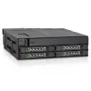 Asemakehys Icy Dock MB604SPO-B musta