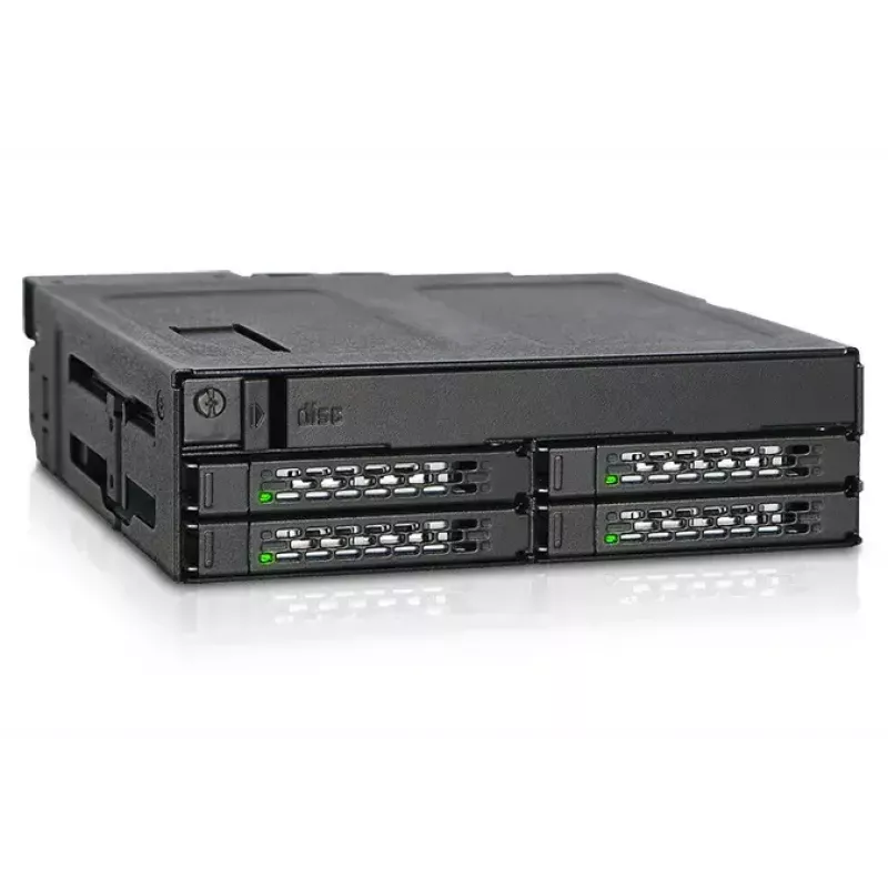 Asemakehys Icy Dock MB604SPO-B musta