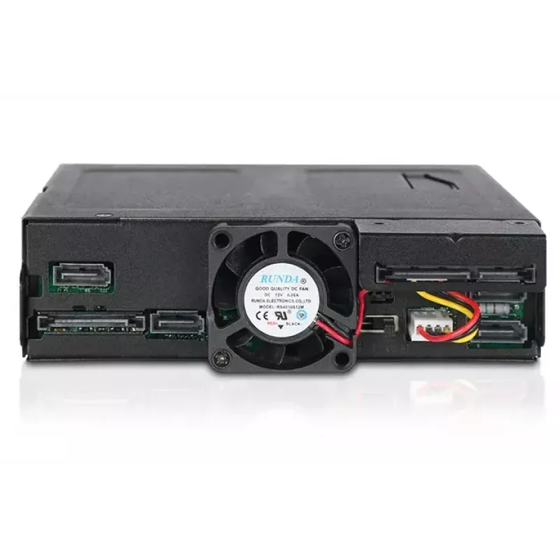 Asemakehys Icy Dock MB604SPO-B musta