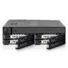 Asemakehys Icy Dock MB604SPO-B musta