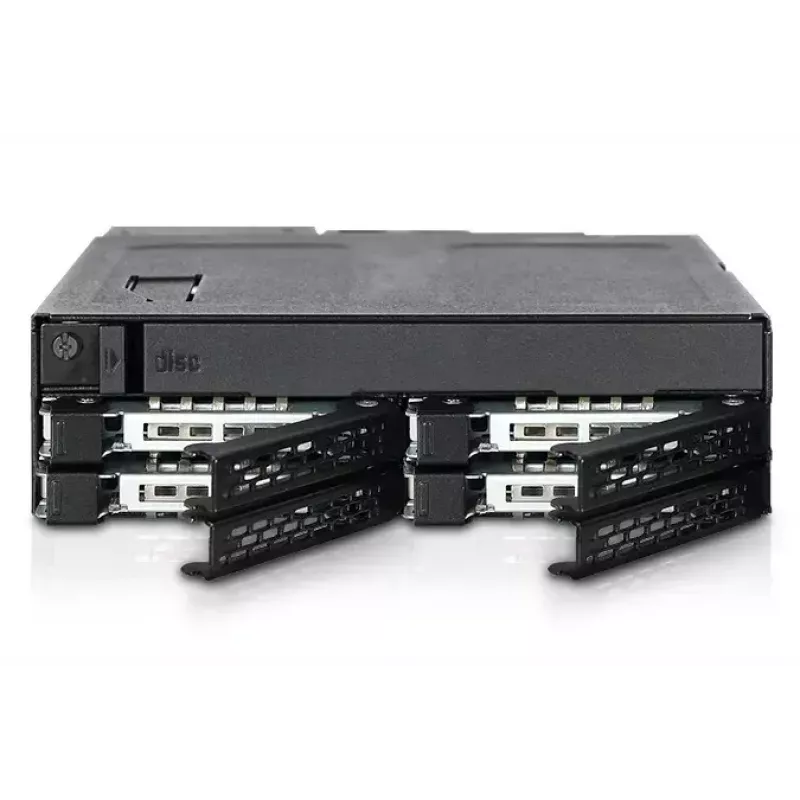 Asemakehys Icy Dock MB604SPO-B musta