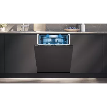 Täysin kalusteisiin upotettava astianpesukone Siemens iQ700 SN87TX02CE — 14 astiastoa, A energia, 42 dB, 60 cm