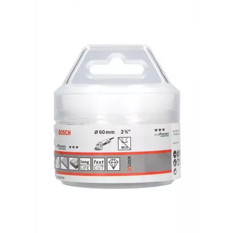 Bosch Best for Ceramic X-LOCK kuivaporakruunu, Ø 60 mm