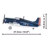 Rakennuspalikat COBI F4F Wildcat Northrop Grumman 375 osaa