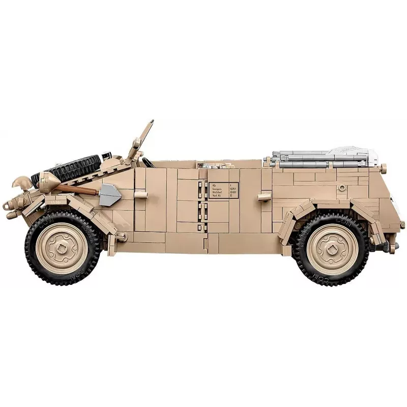 Cobi COBI-2803 Kübelwagen Typ 82 rakennussarja, 1326 kpl, Historical Collection -sarja, muovi, 10+