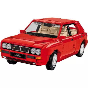 Rakennuslelu Cobi Lancia Delta HF Integrale malli mittakaavassa 1:35 COBI-24357, keräilijän rakennussarja