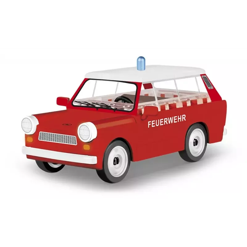 Cobi rakennussarja Trabant 601 Universal Feuerwehr -malli 24555, palikkarakennussarja