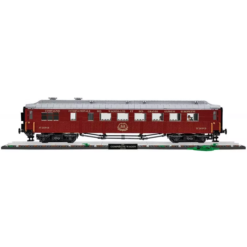 Cobi COBI-6289 Compiègnen vaunu (22. kesäkuuta 1940) rakennussarja, 2001 osaa, Historical Collection, muovi, 10+ v