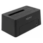 Delock - kiintolevyn telakointiasema paikat: 1 - SATA 6Gb/s - USB 3,1 (Gen 2) - musta (63958)