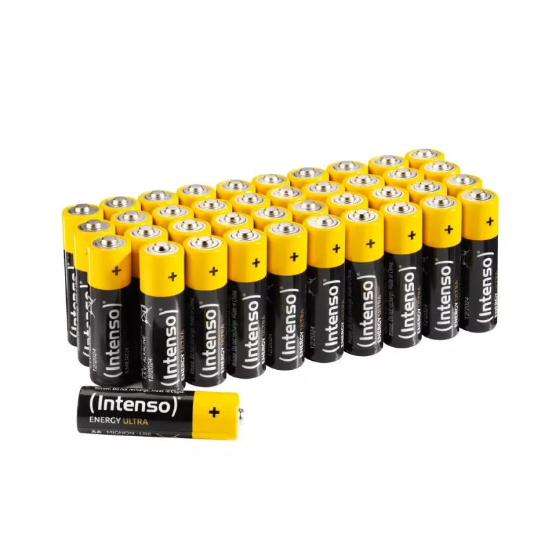 Kertakäyttöparisto Intenso 7501520 Energy Ultra Alkaline AA Mignon 40 kpl pakkaus